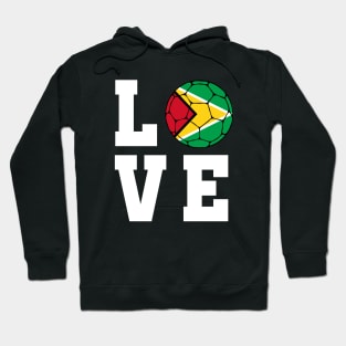 Guyana Football Love Hoodie